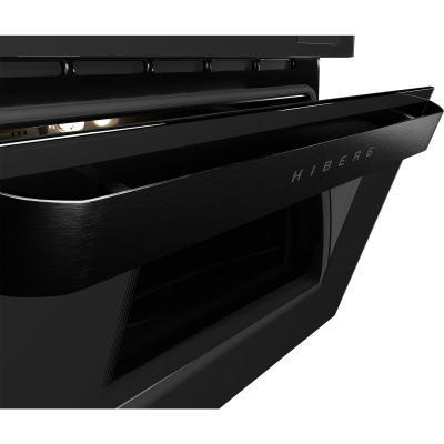 Электрический духовой шкаф с функцией пароварки Hiberg S-VMF 5515 B SMART