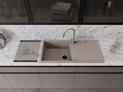 Кухонная мойка OMOIKIRI Sumi 100A gr