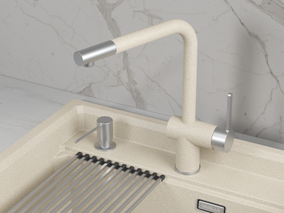 Кухонный смеситель GRANULA GR-5017, ПИРИТ