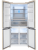 Холодильник Hiberg RFQ-600DX NFYM INVERTER