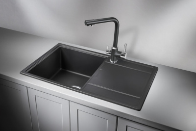 Кухонная мойка GRANULA GR-7804, ТУРМАЛИН