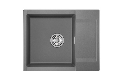 Кухонная мойка GRANULA ES-6202, ГРАФИТ