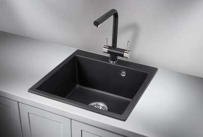 Кухонная мойка GRANULA GR-5102, ЧЁРНЫЙ