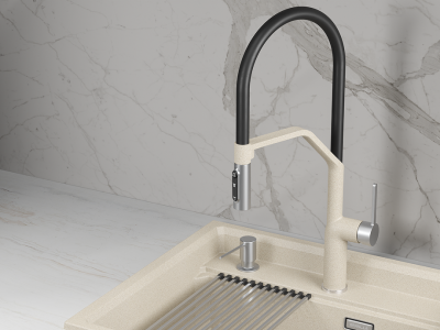 Кухонный смеситель GRANULA GR-9012, ПИРИТ