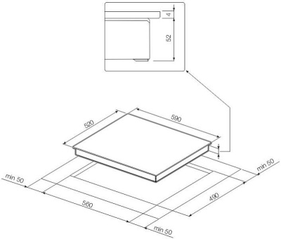 Варочная поверхность индукционная Graude IK 60.0 KEL